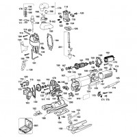 DEWALT DW323K JIGSAW (TYPE 1) Spare Parts