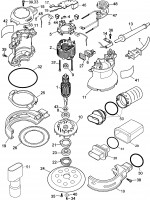 DEWALT DW423-GB SANDER SPARE PARTS TYPE 1