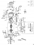 DEWALT DW625-XJ ROUTER SPARE PARTS TYPE 4