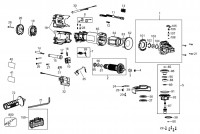 DeWalt DWE4206K-GB Small Angle Grinder TYPE 3 Spare Parts