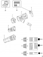 DeWalt DWH053K-XJ Demolition Hammer Dust Shroud Type 1 Spare Parts