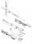 Makita DWR180 18 Volt LXT Cordless 3/8\" - 1/4\" Sq. Drive Ratchet Spare Parts