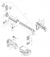 Makita DX05 Dust Collection System Spare Parts