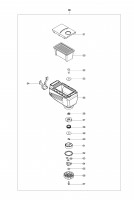 Makita DX08 Dust Collection System Spare Parts