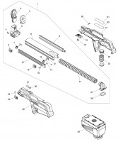 Makita DX15 Dust Collection System Spare Parts