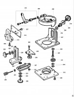 Dewalt DW6705-XJ Base Attachment Spare Parts Type 1A