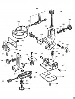 DeWalt DW6706-XJ Base Attachment Spare Parts Type 1A