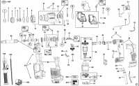 DeWalt D25052-LX 110V SDS Hammer Drill Type 1 Spare Parts