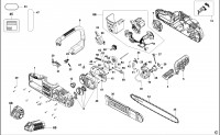 DEWALT DCM575 CHAINSAW TYPE 2 SPARE PARTS