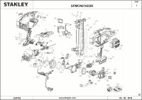 Stanley SFMCN616D2K Type 1 Nail Gun Spare Parts