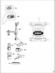 DeWalt DCE080D1GS 18V Rotary Laser Spare Parts