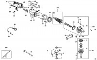 Stanley FMEG230-XJ Angle Grinder Spare Parts Type 2