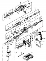 Black & Decker BDHR26KR-XJ Hammer Drill Spare Parts Type 1