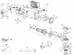 DeWalt D28113K 240 Volt Electric 115mm Angle Grinder Spare Parts - Type 1