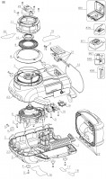 Dewalt DW079KH 18V Self Levelling Laser Type 1 Spare Parts