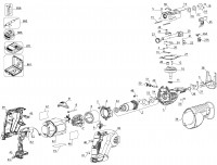 Dewalt DCS380KN-XJ Type 1 Reciprocating Saw Spare Parts