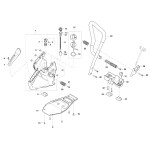 Makita EK6100 Petrol 305mm Disc Cutter Spare Parts