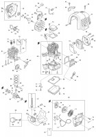 Makita EW1060H Engine Pump Spare Parts