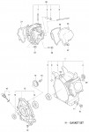 Makita EW2050H Engine Pump Spare Parts