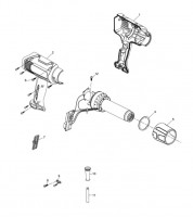 Makita HG5030 1600W  110v 240v Heatgun Spare Parts