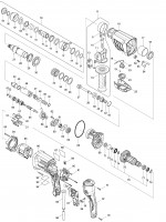 Makita HR2630T 26Mm Combination Hammer Spare Parts