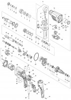 Makita HR2630 26Mm Combination Hammer Spare Parts