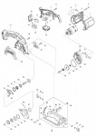 Makita HS301D 85Mm Cordless Circular Saw Spare Parts