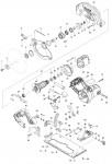 Makita HS7601 Circular Saw 190Mm Spare Parts