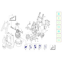 Makita HW132 140 Bar Compact Pressure Washer Spare Parts