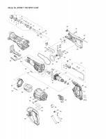 Makita JR3061T Recipro Saw Spare Parts