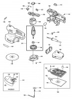 BLACK & DECKER KA225LD SANDER (TYPE 1) Spare Parts