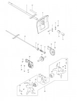 Makita KR401MP Cultivator Attachment Spare Parts