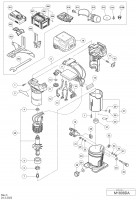 Hikoki M1808Da Cordless Trimmer M1808Da Spare Parts