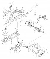 Makita M1902 82mm Planer Spare Parts