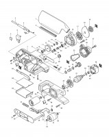 Makita M992 76MM Belt Sander Spare Parts