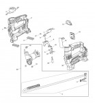 Makita MP100D Cordless Inflator Spare Parts