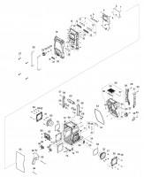 Makita MR001GZ01 40 Volt XGT AM/FM Job Site Radio Spare Parts