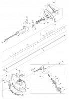 Makita MS247.4CE Petrol Brushcutter Spare Parts