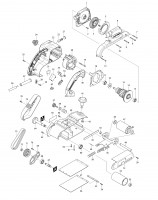 Makita MT941 Belt Sander Spare Parts