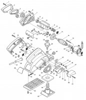 Makita N1923B 82mm Power Planer Spare Parts