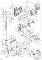 Hikoki N3610Dj Cordless Stapler N 3610Dj Spare Parts