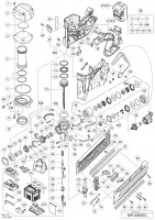 Hikoki Nr1890Dc Cordless Nailer Nr1890Dc Spare Parts