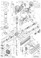 Hikoki Nr3675Dd Cordless Nailer Nr3675Dd Spare Parts