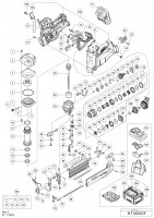 Hikoki Nt1850Df Cordless Nailer Nt1850Df Spare Parts