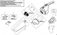 BLACK & DECKER NV3620 DUSTBUSTER (TYPE 1) Spare Parts