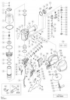 Hikoki Nv75A5 Coil Nailer Nv 75A5 Spare Parts