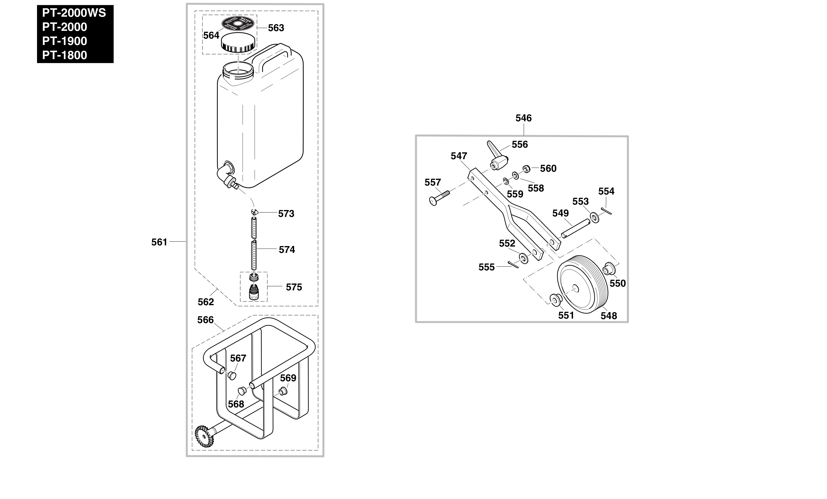 Makita Dolmar Pc6412 Petrol Disc Cutter Spare Parts SPARE_PC6412 from Spare  Parts World