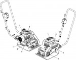 Altrad Belle PCEL 400E Compactor Plate Spare Parts - Decals