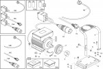 Altrad Belle PCEL 400E Compactor Plate Spare Parts - Motor & Drive Kit