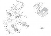 Makita PM43 Lawnmower Spare Parts